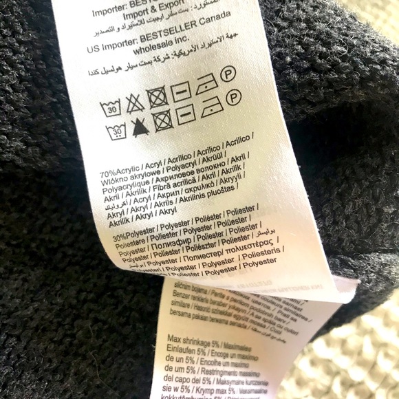 Jacqueline de Yong Grey Roll-Neck Sweater - Picture 4 of 4